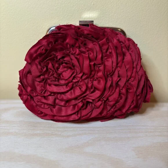 WHBM Rosette Purse Bundle! Great Price For Two! **LIKE NEW** - Picture 2 of 15